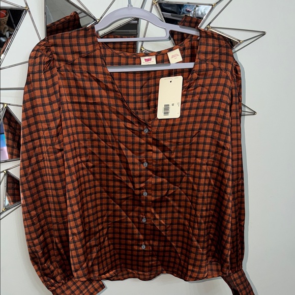 Levi's Tops - Plaid Button-Up Women's Top LEVIS